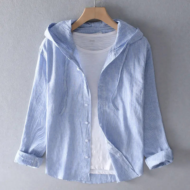 Lisbon Linen Hoodie