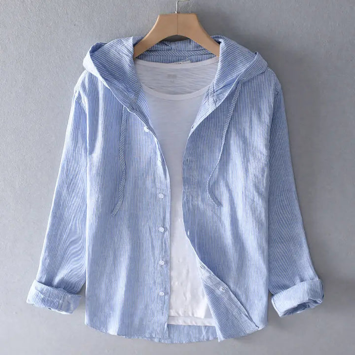 Lisbon Linen Hoodie