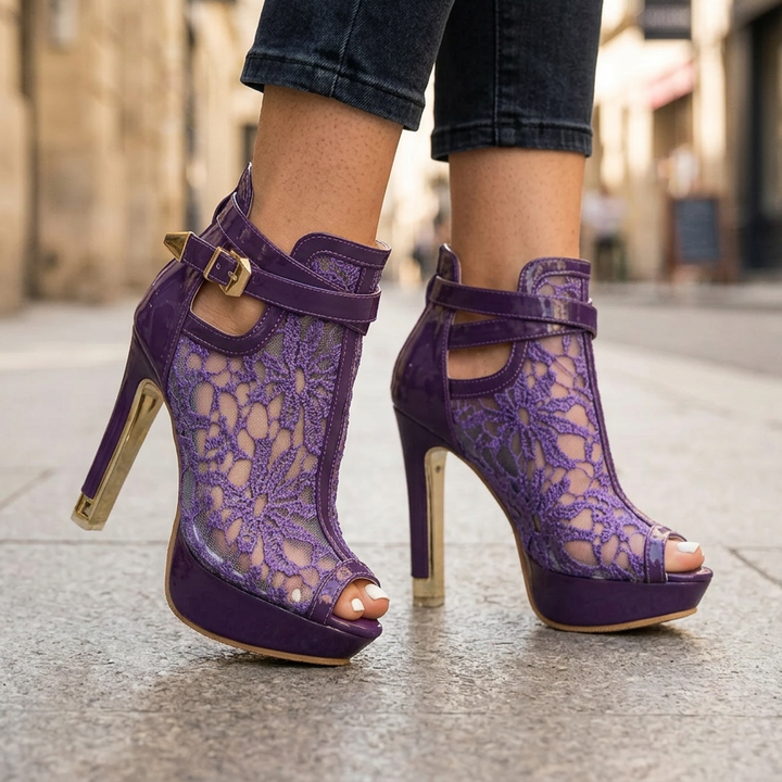 Lola Lace Heels
