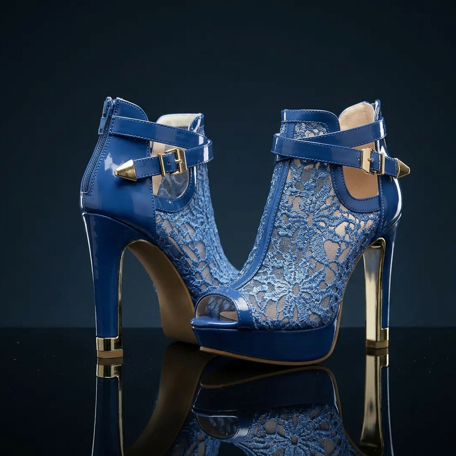 Lola Lace Heels