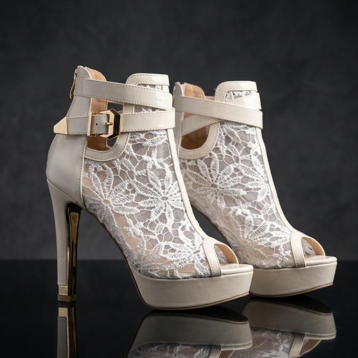 Lola Lace Heels