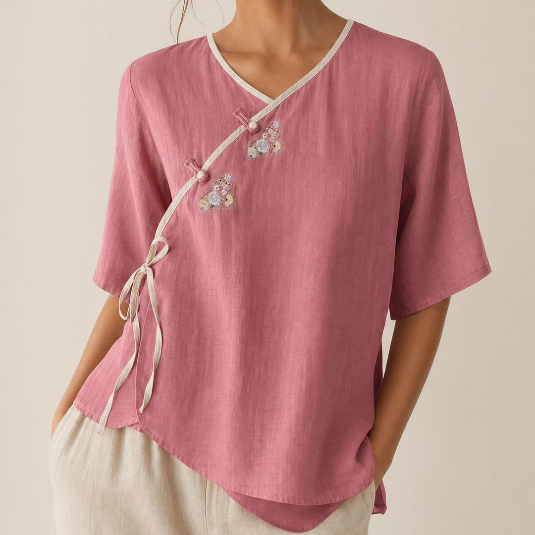 Marla Linen Blouse