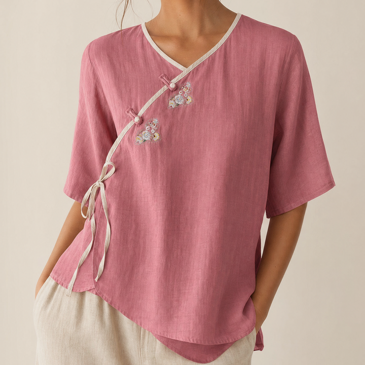 Marla Linen Blouse