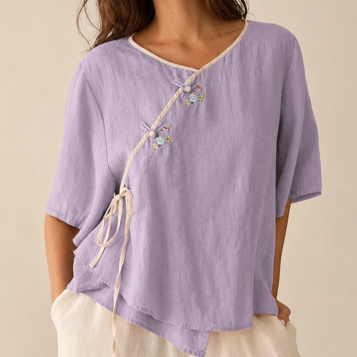 Marla Linen Blouse
