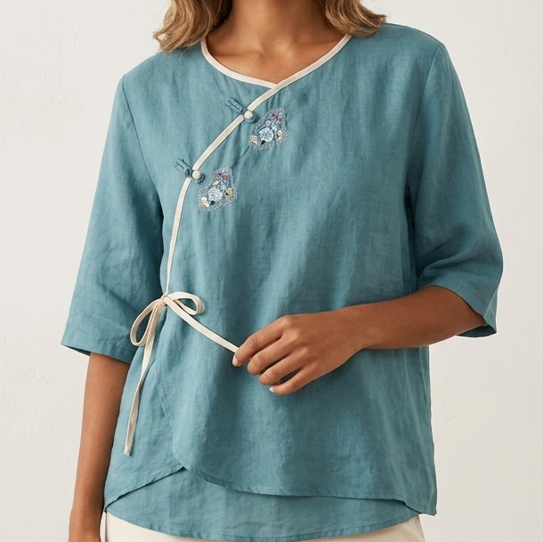 Marla Linen Blouse
