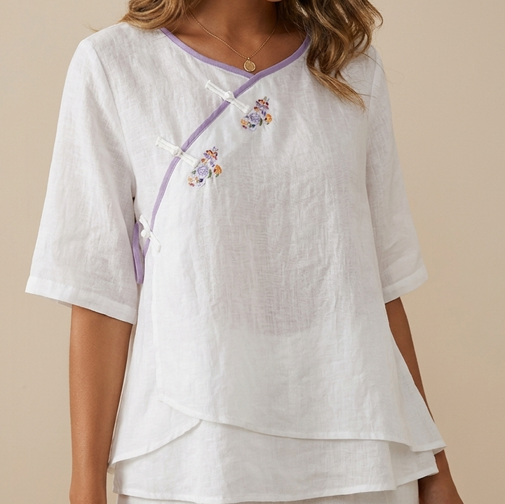 Marla Linen Blouse